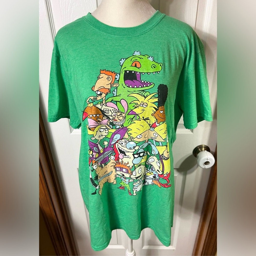 Nickelodeon Rugrats Unisex Graphic Tee Graphic Top T Shirt Women’s L (Men’s M)